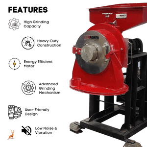 chakki atta 10 hp - fitur - reindeer machinery