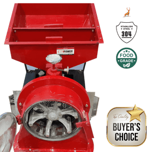 atta 10 hp - hopper dan feeder - reindeer machinery