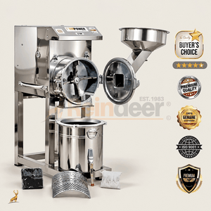 Atta chakki 2 hp – tampilan depan – Reindeer Machinery