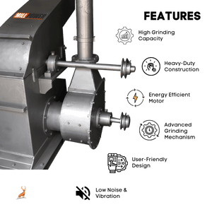 penggiling masala 20 hp - fitur - reindeer machinery