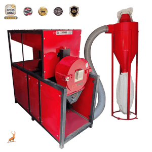 atta chakki komersial - mesin dengan blower-siklon - reindeer machinery