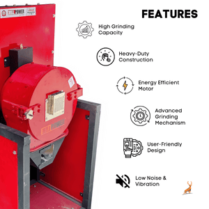 commercial atta chakki - features - reindeer machinery
