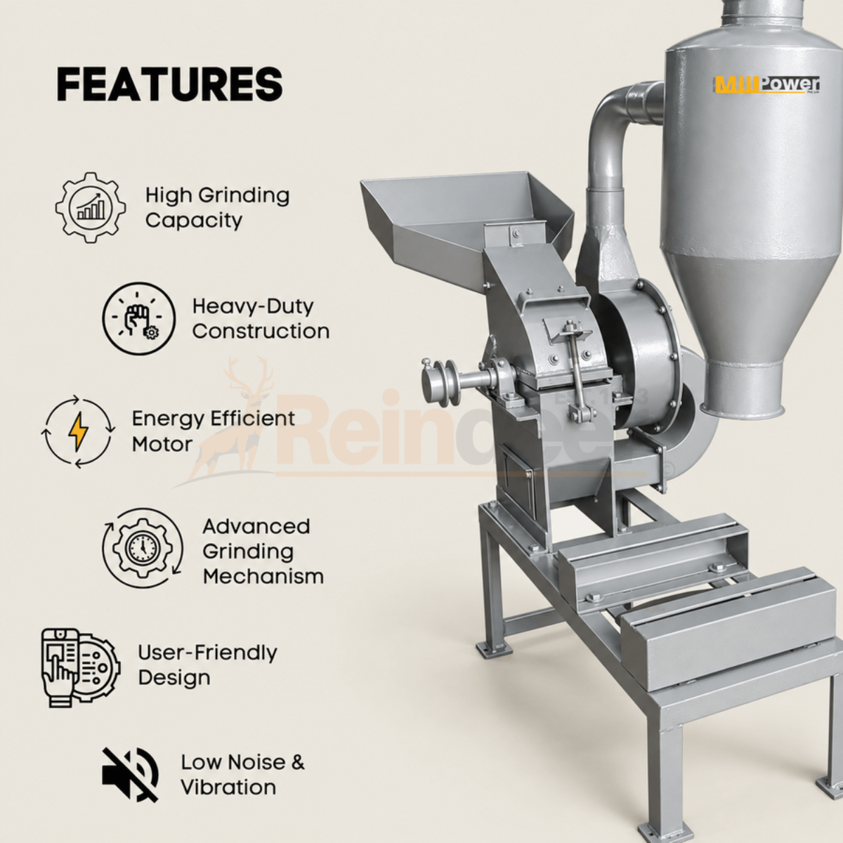 harga mesin pulveriser 3 HP