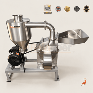 mesin mirchi 5 hp - food grade ss304 - reindeer machinery